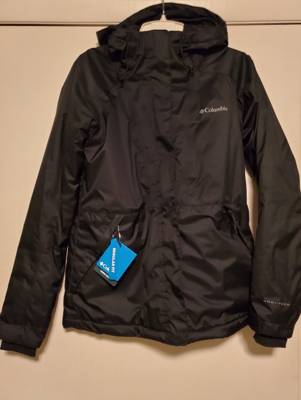 Women's Columbia Tipton Peak IV Black Winter Jacket/Coat sz S